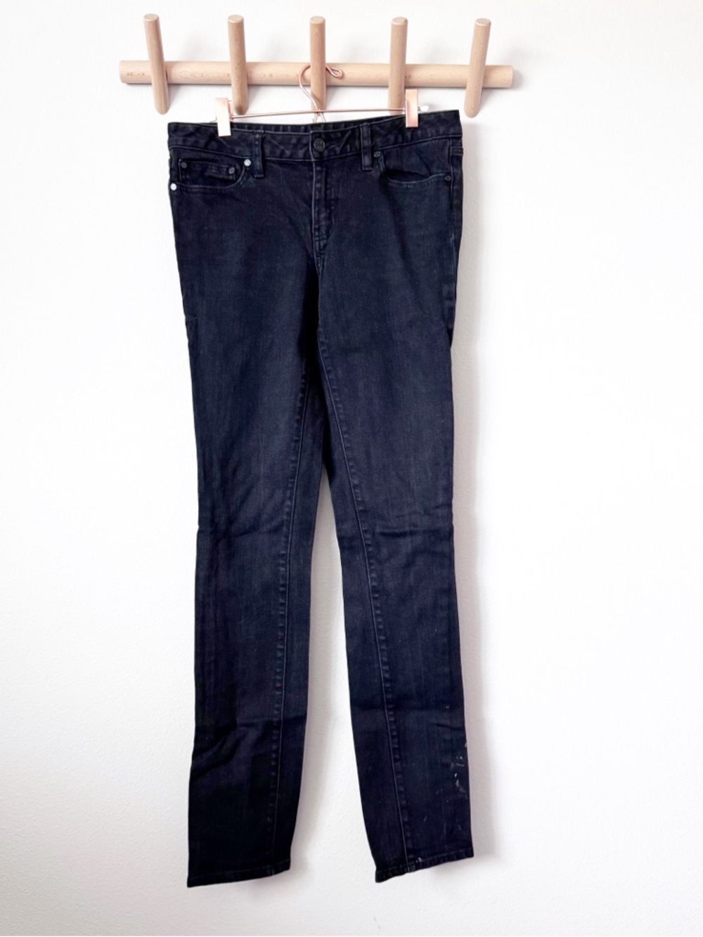Tory Burch Black Super Skinny Jeans - Picture 2 of 12